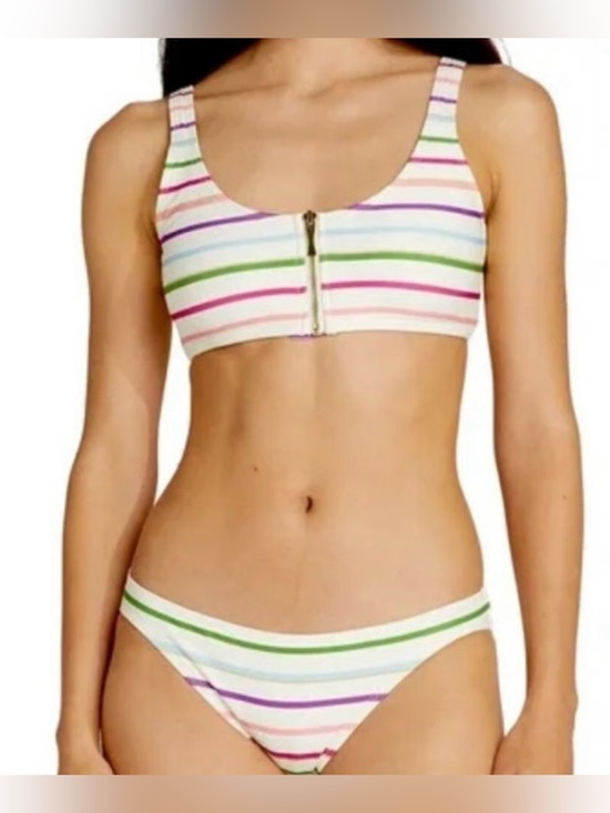 kate spade Other - Kate Spade Multi Striped Bikini Top and Bottom NWT